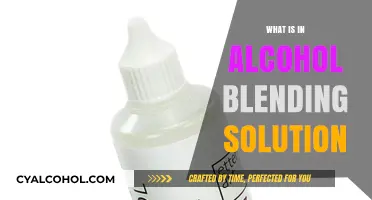 Unveiling the Secrets: What's Really in Alcohol Blending Solution?