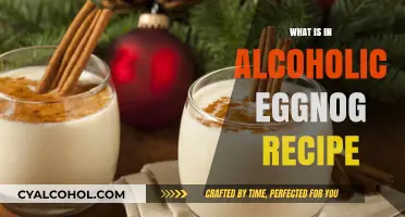 Festive Eggnog Delight: Unveiling the Secret Ingredients
