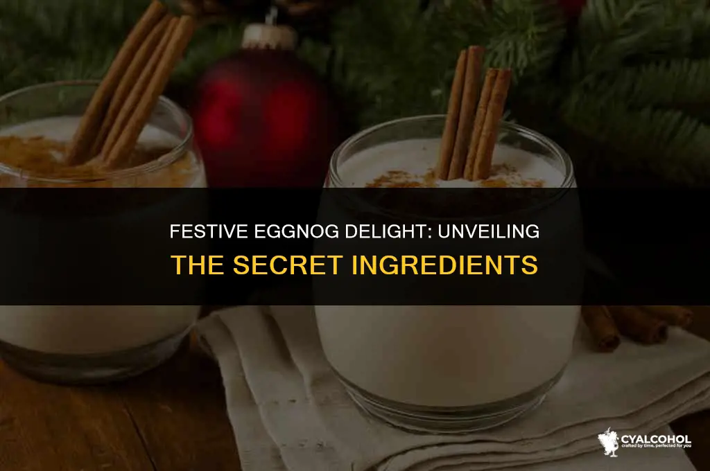 what is in alcoholic eggnog recipe