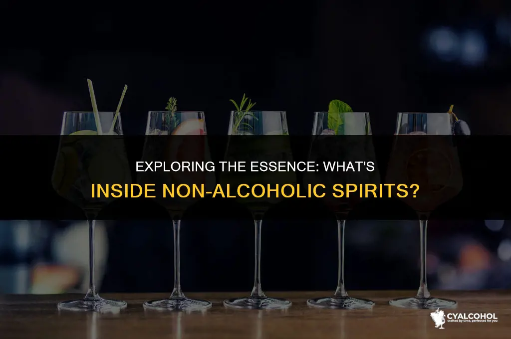 what is in non alcoholic spirits