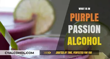 Exploring the Ingredients and Flavor Profile of Purple Passion Alcohol