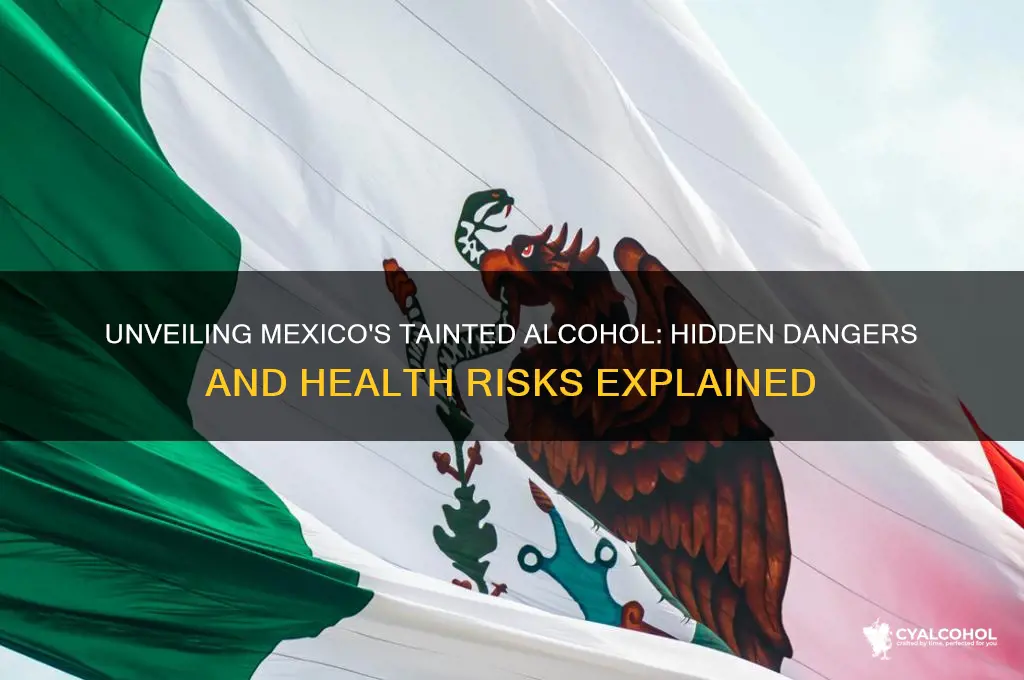 what is in the tainted alcohol in mexico