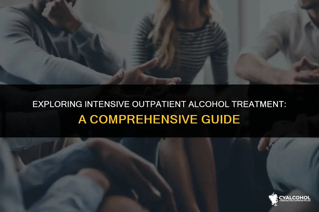 what is intensive outpatient alcohol treatment