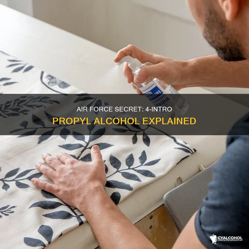 what is internal air force 4 intro propyl alcohol
