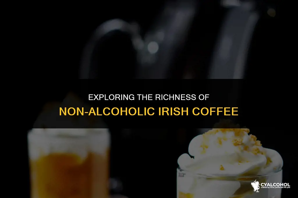 what is irish coffee without alcohol