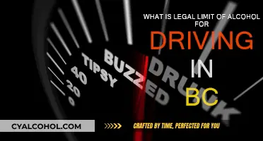 BC's Legal Alcohol Limit for Drivers