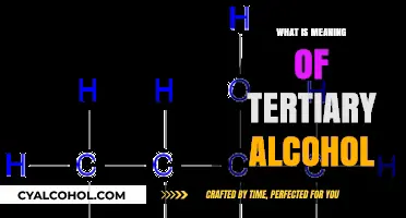 Exploring the Depths: What Does Tertiary Alcohol Really Mean?