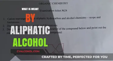Understanding Aliphatic Alcohols: Structure, Properties, and Uses