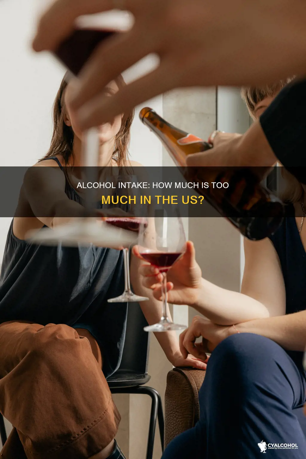 what is moderate alcohol intake considered in the us