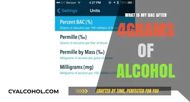 Understanding BAC: How 4 Grams of Alcohol Affects Your Blood Alcohol Level