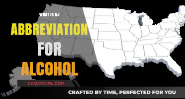 Decoding NJ: Understanding Alcohol Abbreviations in the Garden State