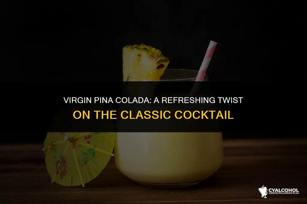 what is non alcoholic pina colada