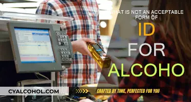 Unacceptable IDs: Buying Alcohol