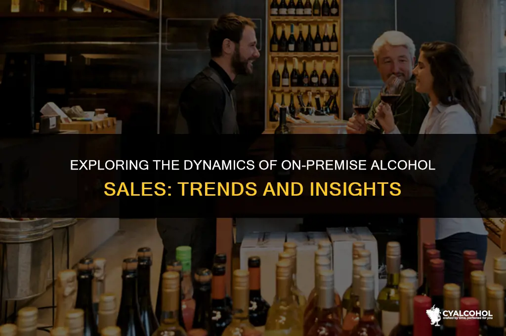 what is on premise alcohol sales