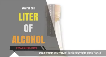Exploring the Measure: What Constitutes One Liter of Alcohol?
