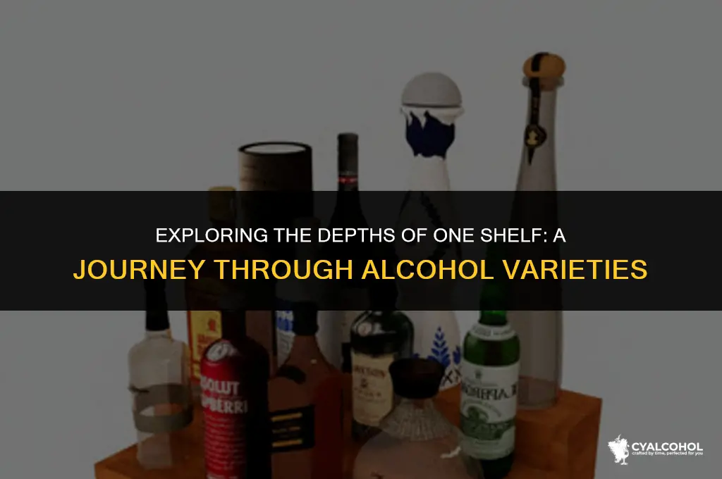 what is one shelf of alcohol