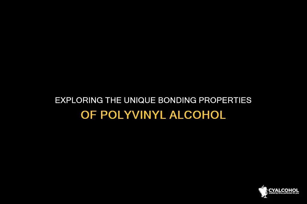 what is polyvinyl alcohol bonding type