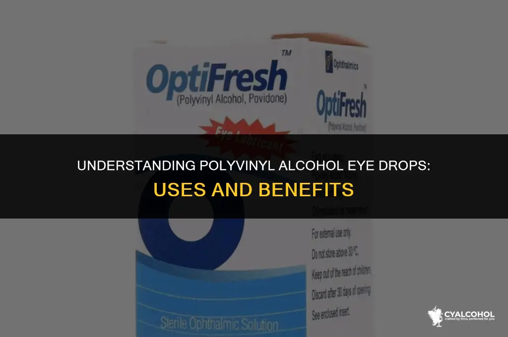 what is polyvinyl alcohol eye drop
