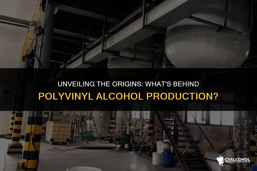 what is polyvinyl alcohol made from