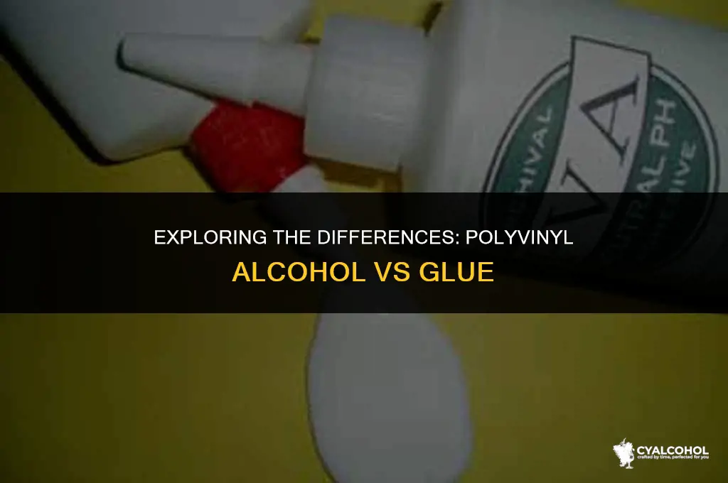 what is polyvinyl alcohol vs glue