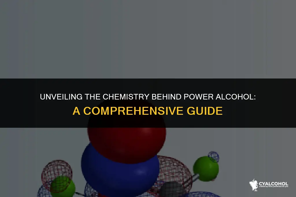 what is power alcohol in chemistry