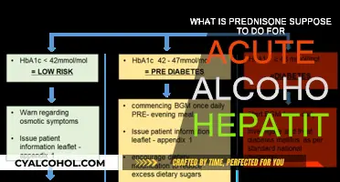 Prednisone Treatment for Acute Alcoholic Hepatitis: How It Works