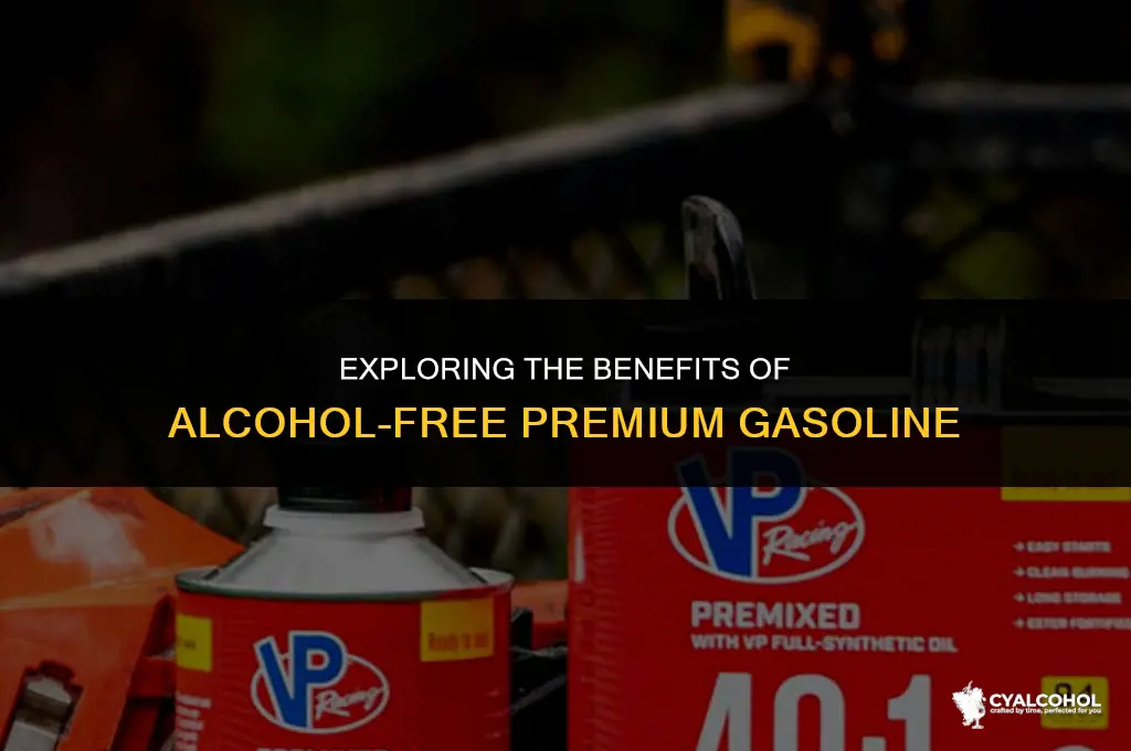 what is premium gas without alcohol
