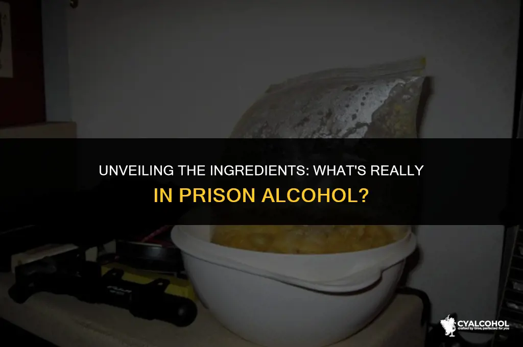 what is prison alcohol made of