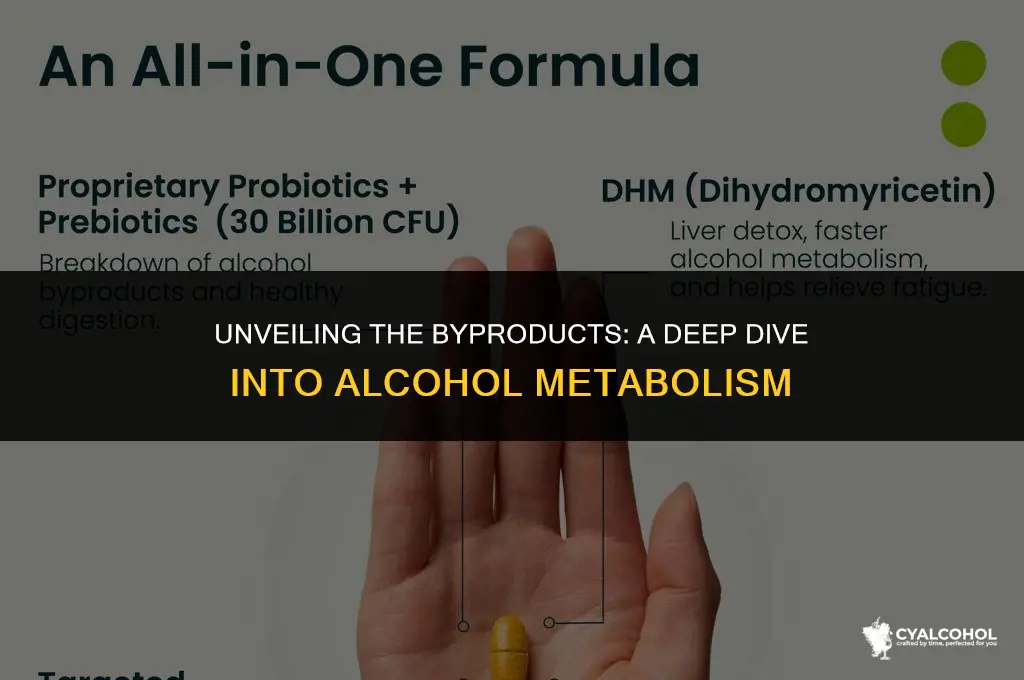 what is produced from alcohol metabolism