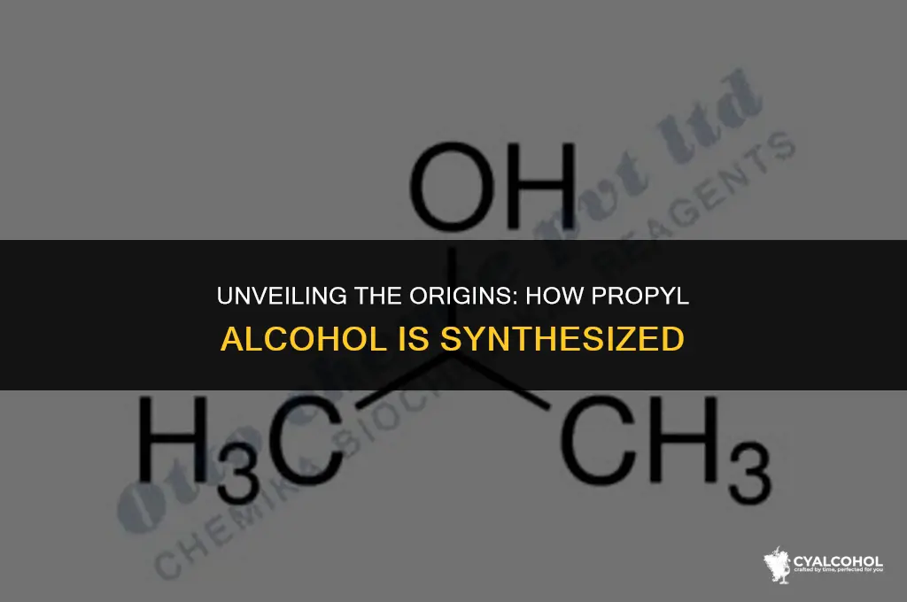 what is propyl alcohol made from