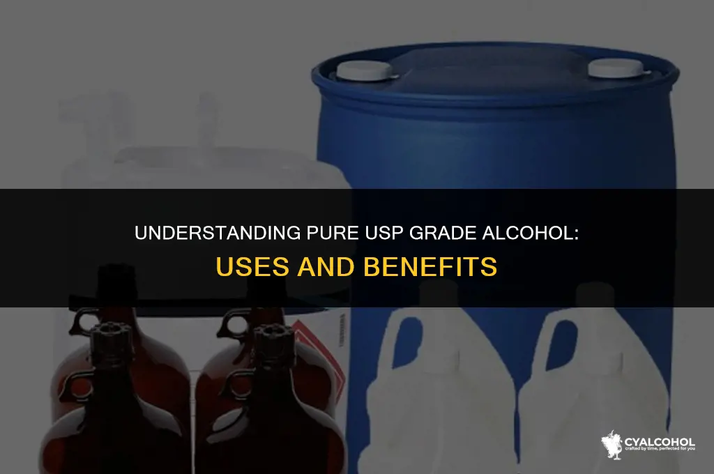 what is pure usp grade alcohol