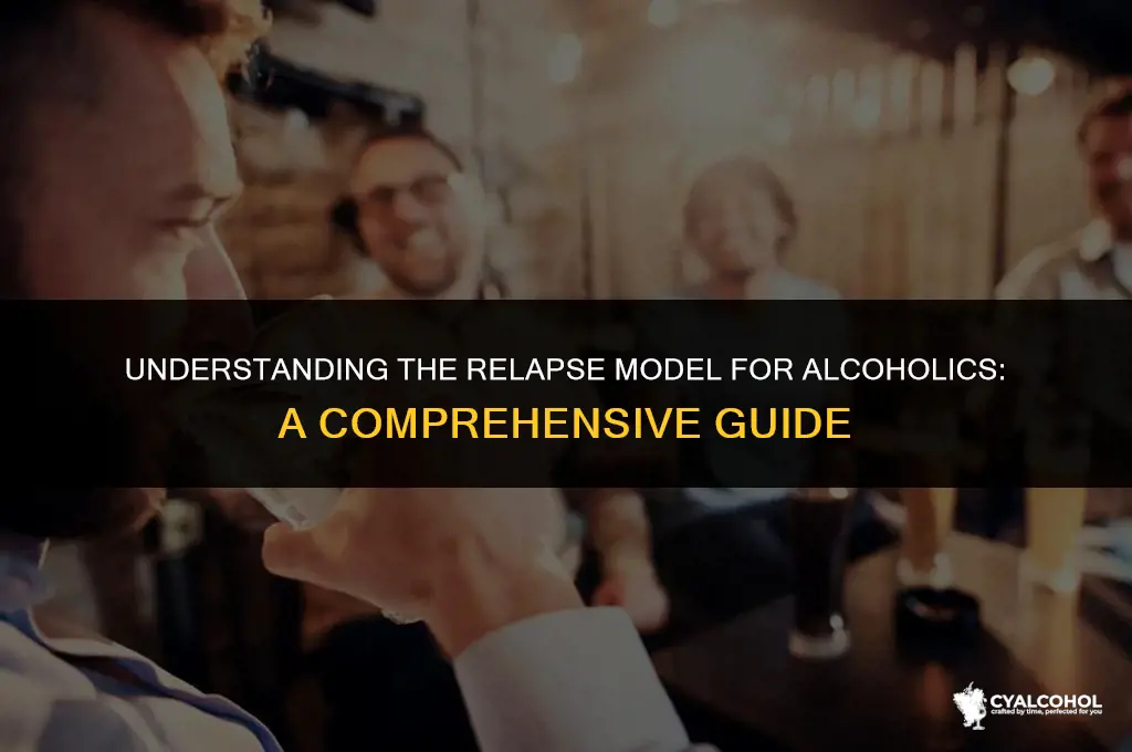 what is relapse model for alcoholics
