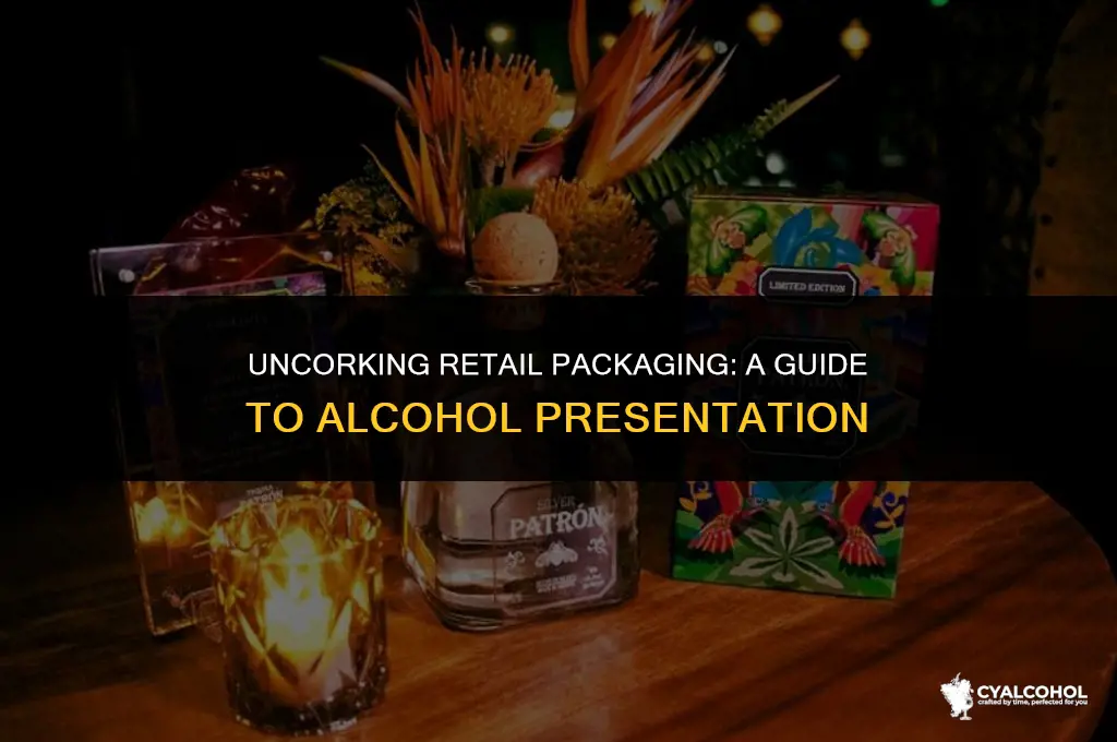 what is retail packaging for alcohol