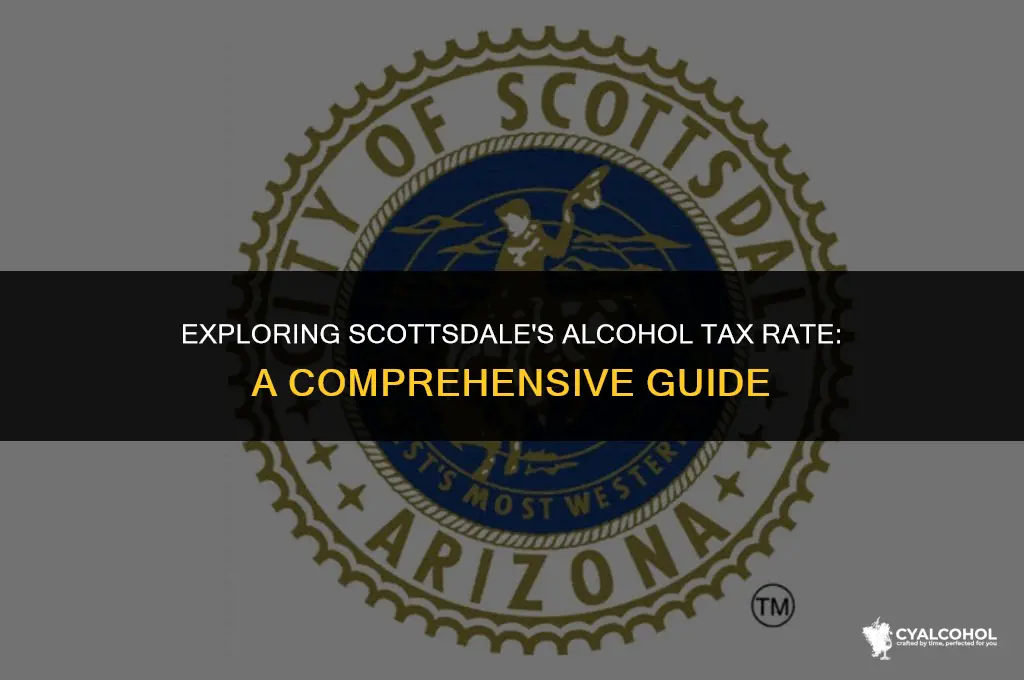 what is scottsdale alcohol tax rate