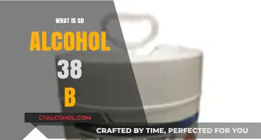 Understanding SD Alcohol 38-B: Uses, Benefits, and Safety Considerations