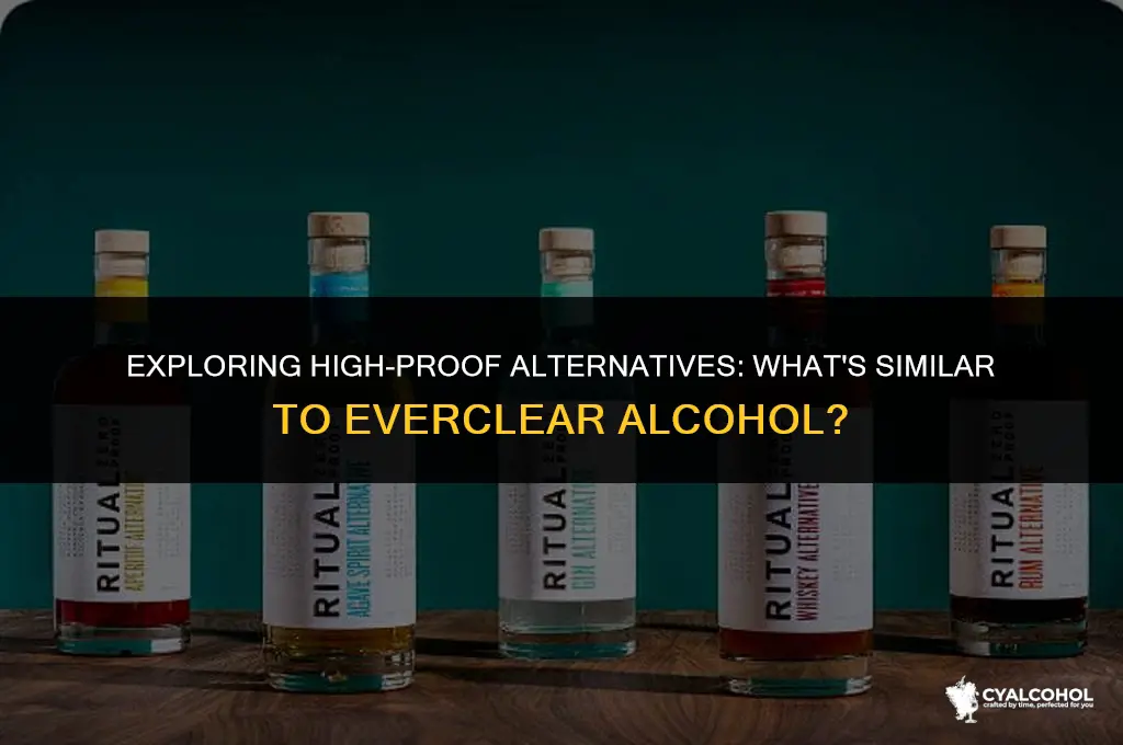 what is similar to everclear alcohol