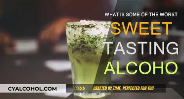 The Worst Sweet Alcohols: A Sugar-Coated Disaster