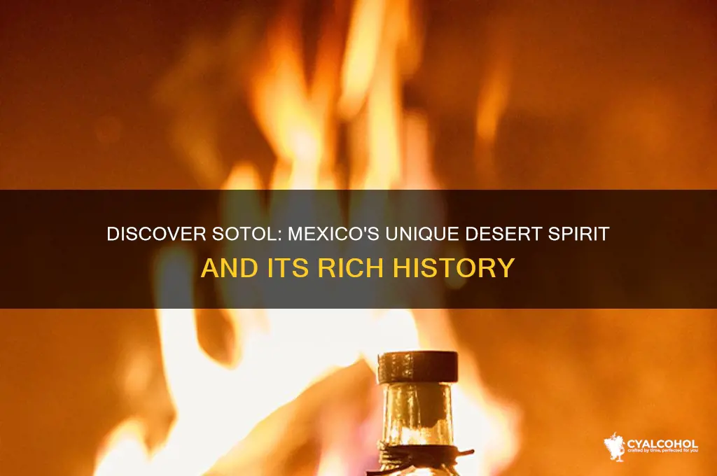 what is sotol alcohol