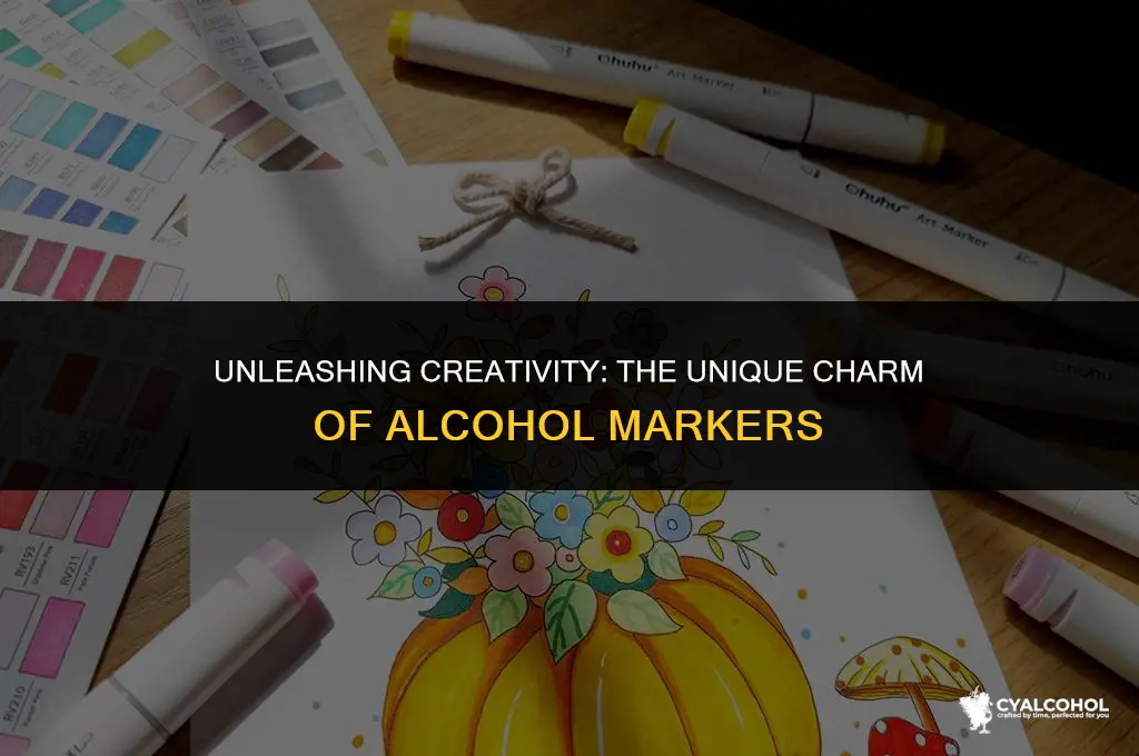 what is special about alcohol markers
