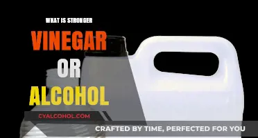 Vinegar vs. Alcohol: Unraveling the Strength Debate