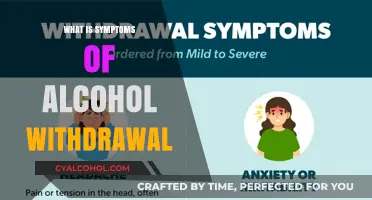 Understanding Alcohol Withdrawal: Recognizing the Symptoms and Seeking Help