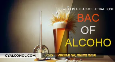 Deadly Alcohol Limit: Understanding Acute Lethal Dose