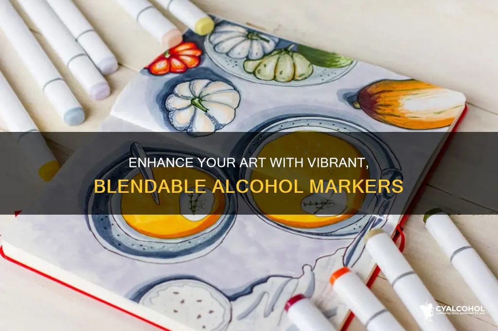 what is the advantage of art alcohol markers