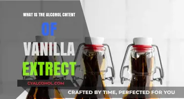 Vanilla Extract Alcohol Content: Understanding the Percentage in Your Baking
