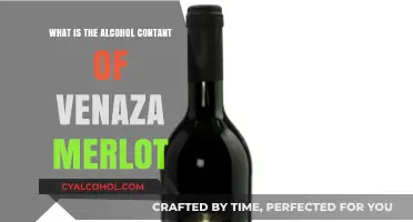 Venaza Merlot Alcohol Content: A Comprehensive Guide to Its ABV