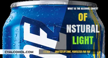 Natural Light Alcohol Content: Unveiling the ABV of This Popular Beer