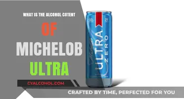 Michelob Ultra Alcohol Content: Understanding Its Light Beer ABV