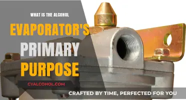 Understanding the Alcohol Evaporator's Primary Purpose and Functionality