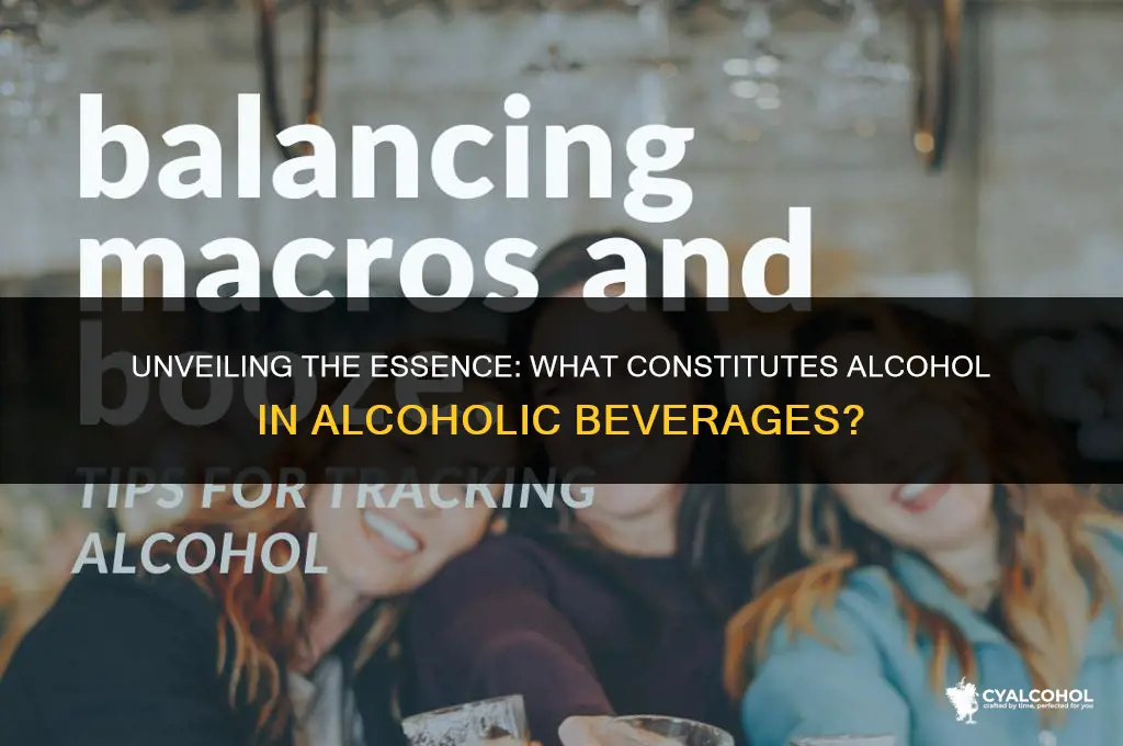 what is the alcohol in alcohol