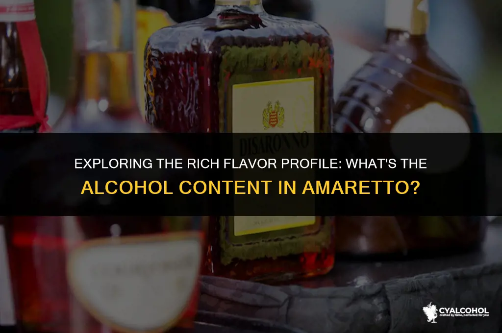 what is the alcohol in amaretto